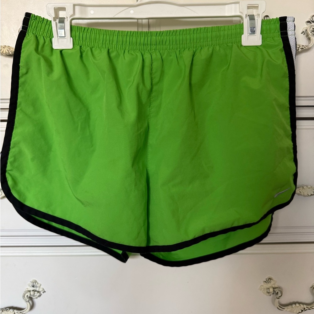 Nike Neon Green Running Shorts